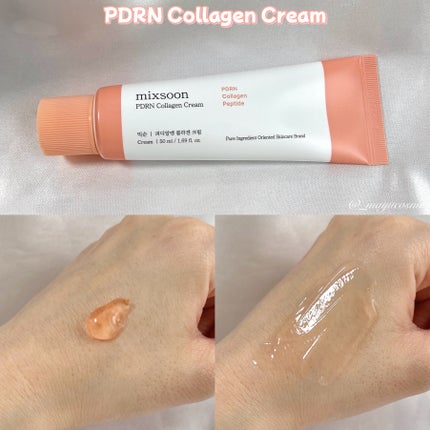 PDRN Collagen Cream/mixsoon/フェイスクリームを使ったクチコミ(3枚目)