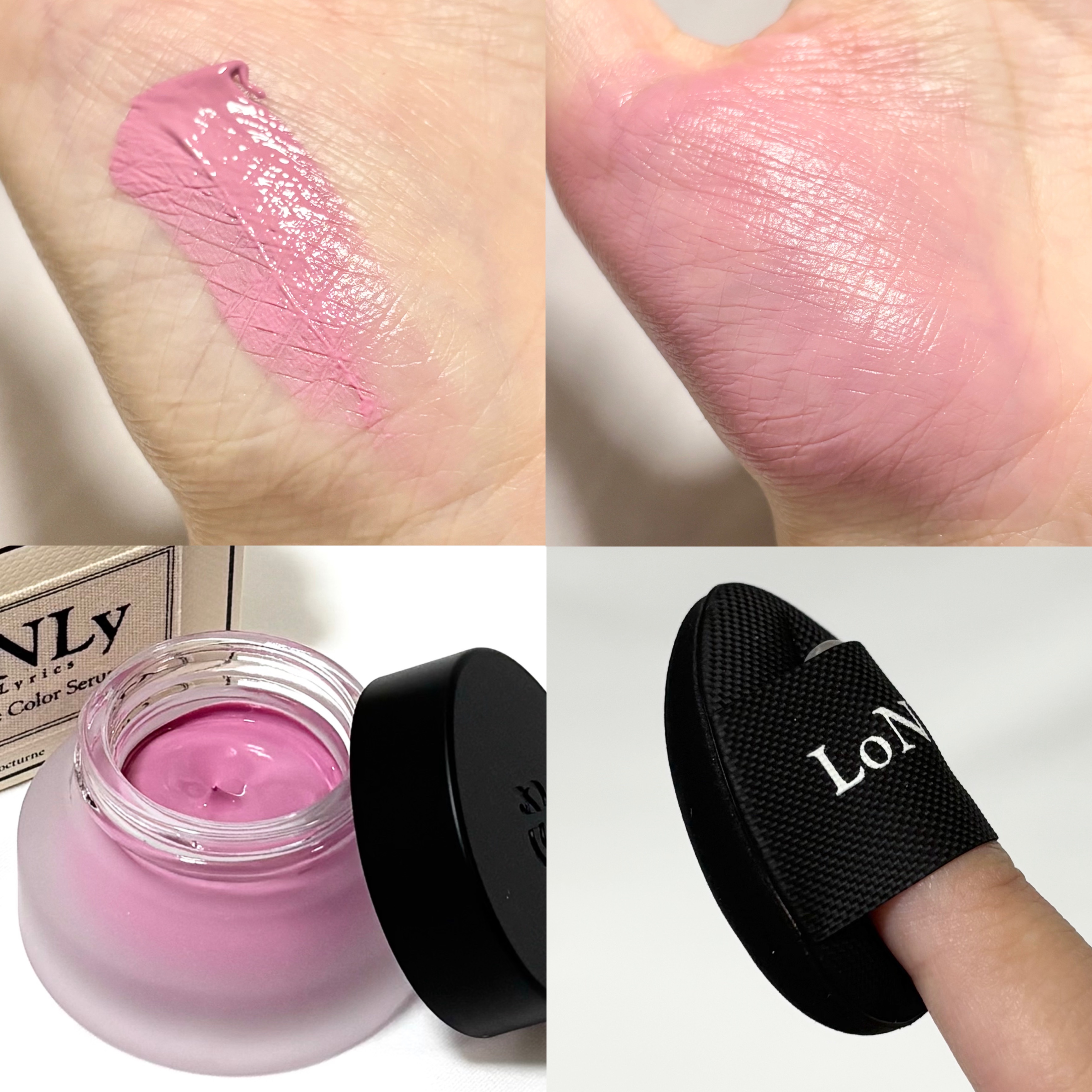 LoNLy シンティランテカラーセラム/LoNLy /リキッドチークを使ったクチコミ（2枚目）