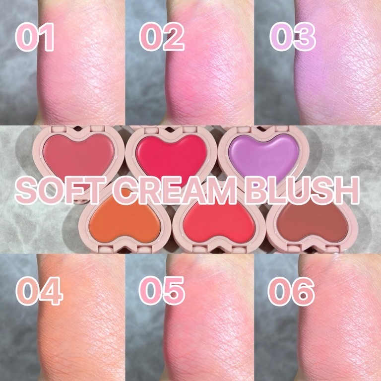 GLOWY CREAM BLUSH/AOU/ジェル・クリームチークを使ったクチコミ（2枚目）