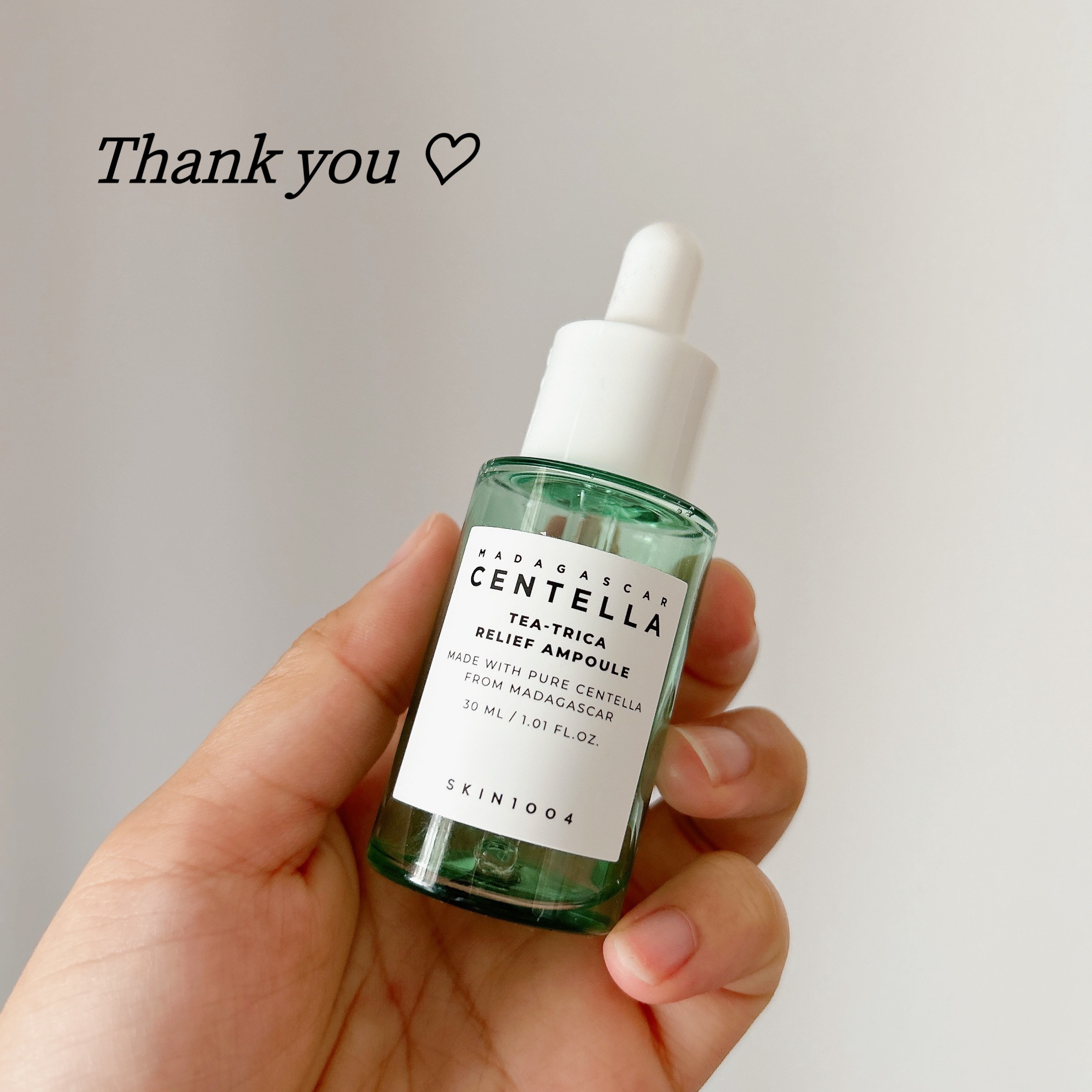 ティーツリカ リリーフ アンプル/SKIN1004/美容液を使ったクチコミ（1枚目）