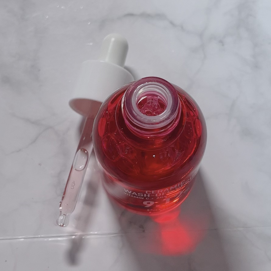 AHA 9.12 オミジャ 陶器肌 ウォッシュオフ セラム/parnell/美容液を使ったクチコミ（2枚目）