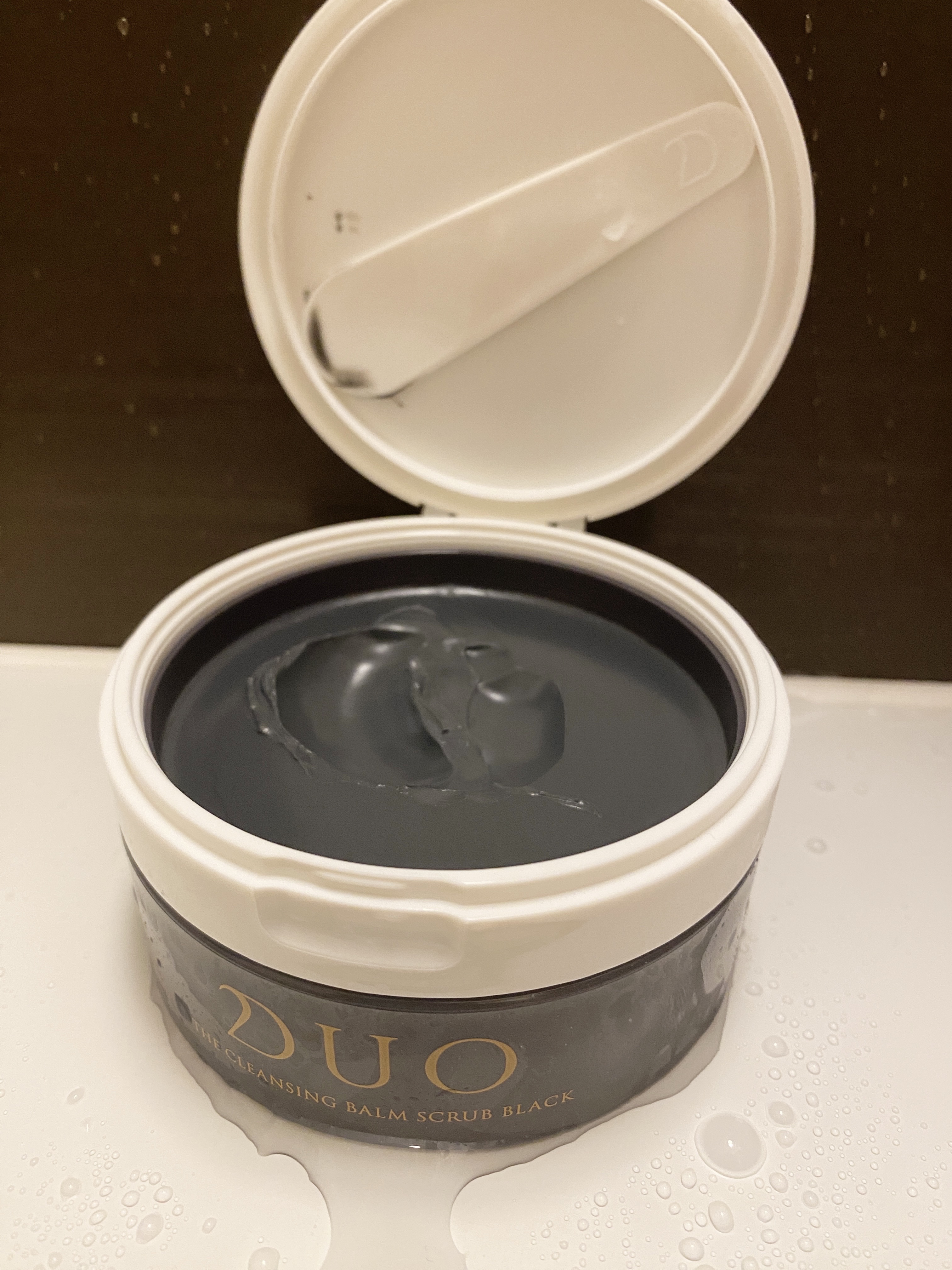 デュオ ザ クレンジングバーム スクラブ ブラック/DUO/クレンジングバームを使ったクチコミ（1枚目）