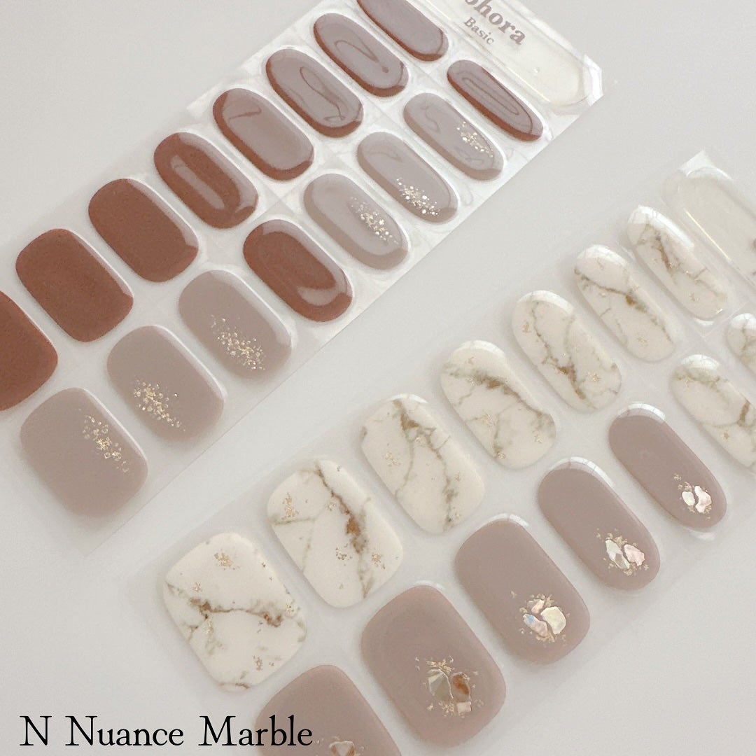 セミキュアジェルネイル(ハンド)/ohora/ネイルシールを使ったクチコミ(4枚目)