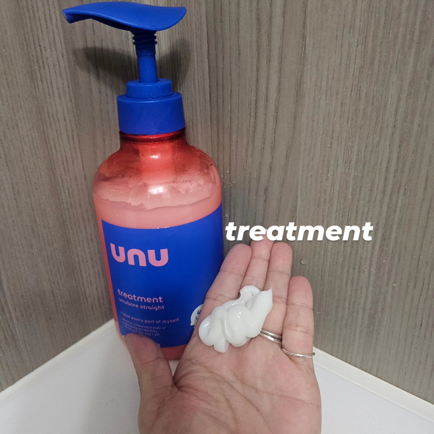 ウヌ　ウヌボレストレート　シャンプー/ヘアトリートメント/unu/市販シャンプーを使ったクチコミ（3枚目）