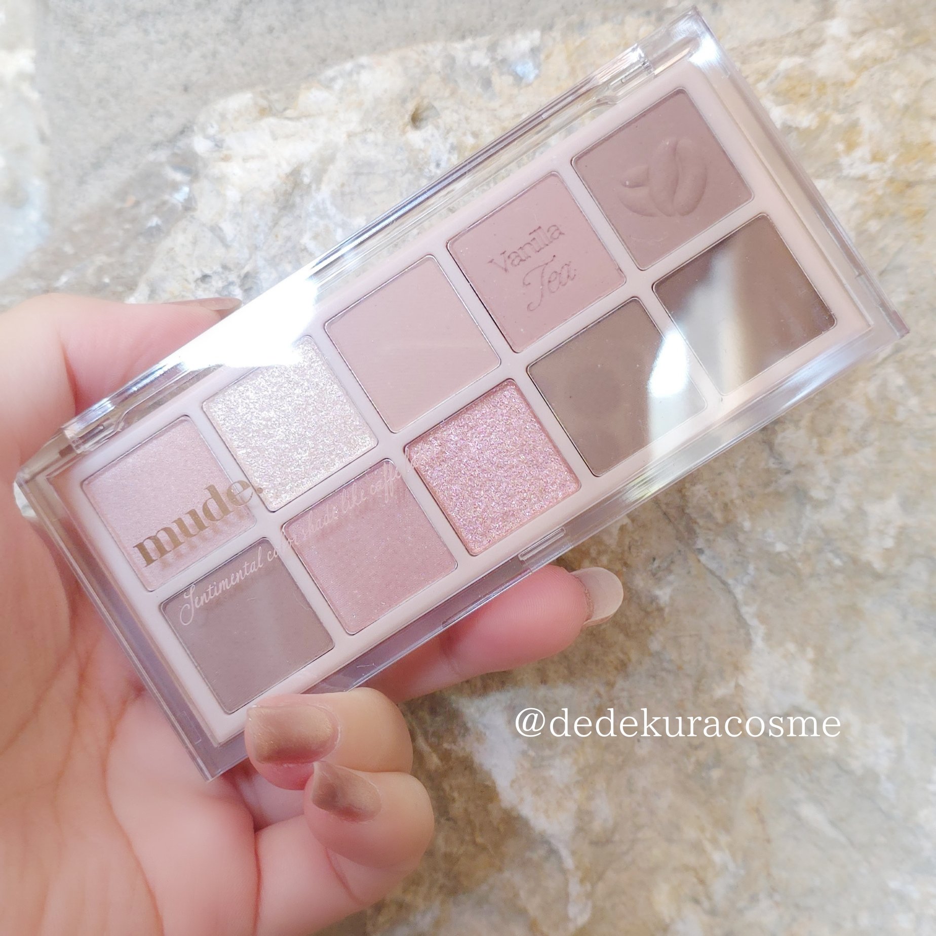 MDショールモーメント アイシャドウパレット/mude/アイシャドウパレットを使ったクチコミ（1枚目）