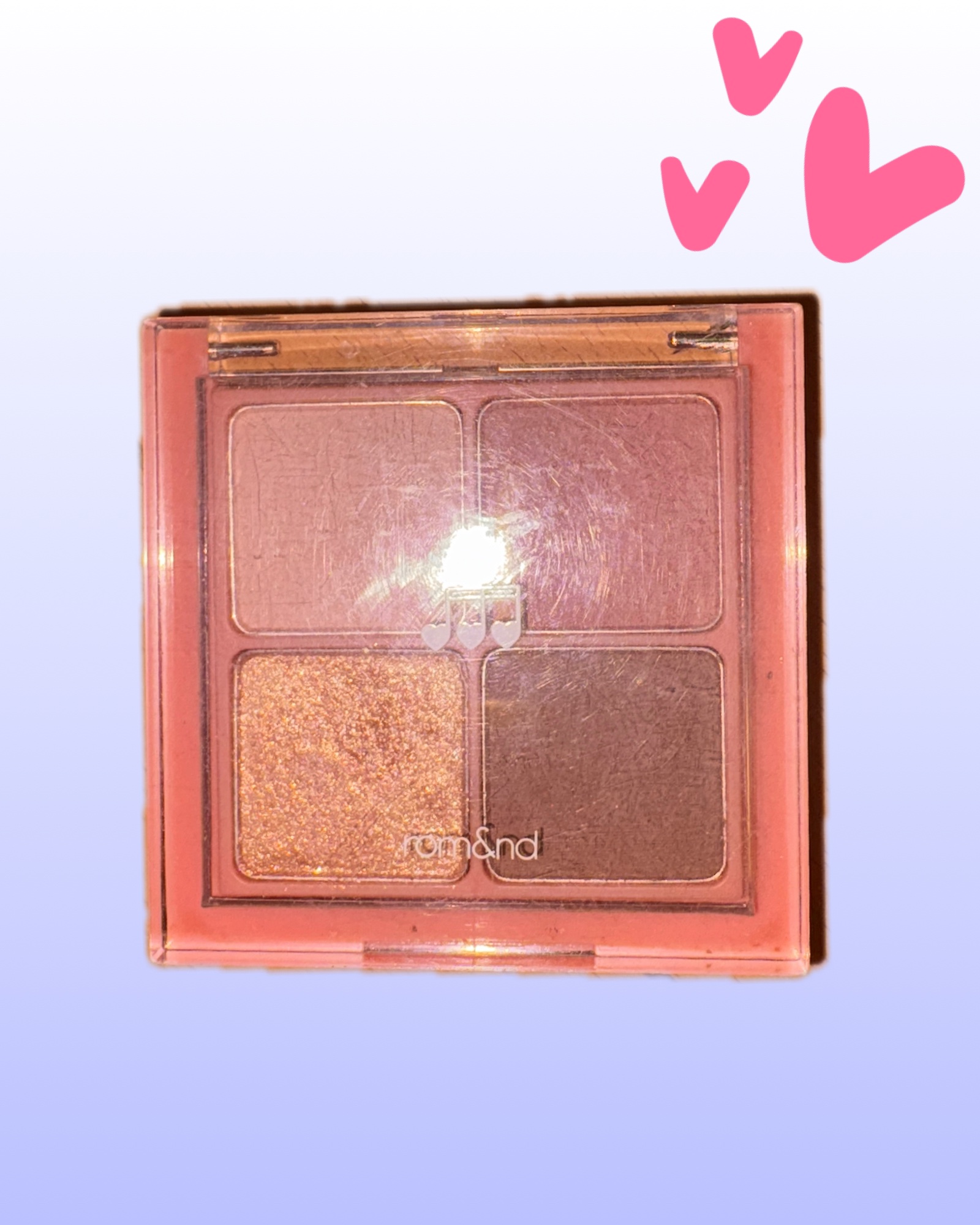 ベターザンアイズ/rom&nd/アイシャドウパレットを使ったクチコミ（1枚目）