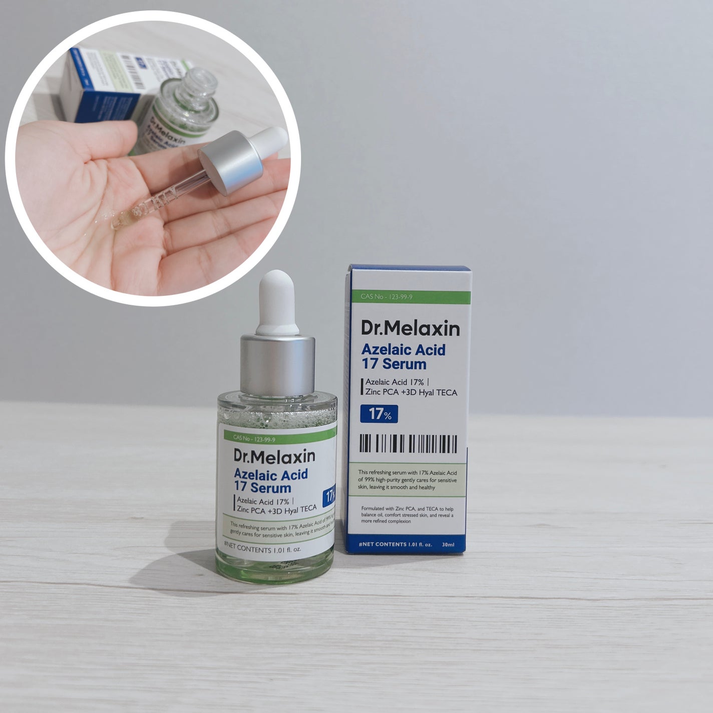 アゼライン酸ゴマージュピーリングセラム/Dr.Melaxin/美容液を使ったクチコミ(4枚目)