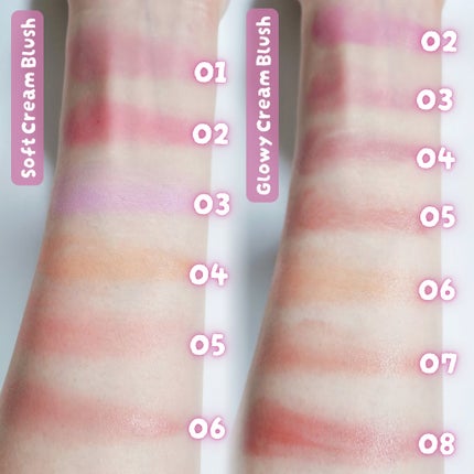 GLOWY CREAM BLUSH/AOU/ジェル・クリームチークを使ったクチコミ(4枚目)