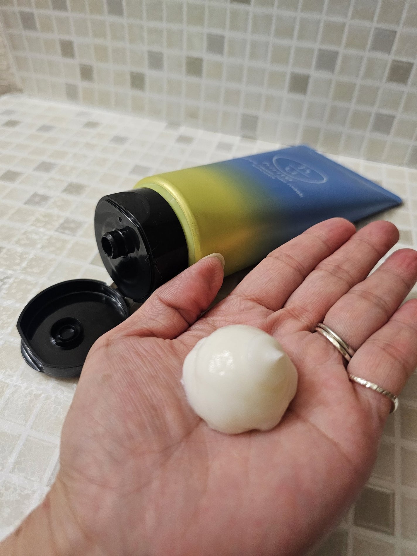 ヒリツ バランスリペアヘアマスク スムース/hiritu/ヘアマスク・ヘアパックを使ったクチコミ(3枚目)