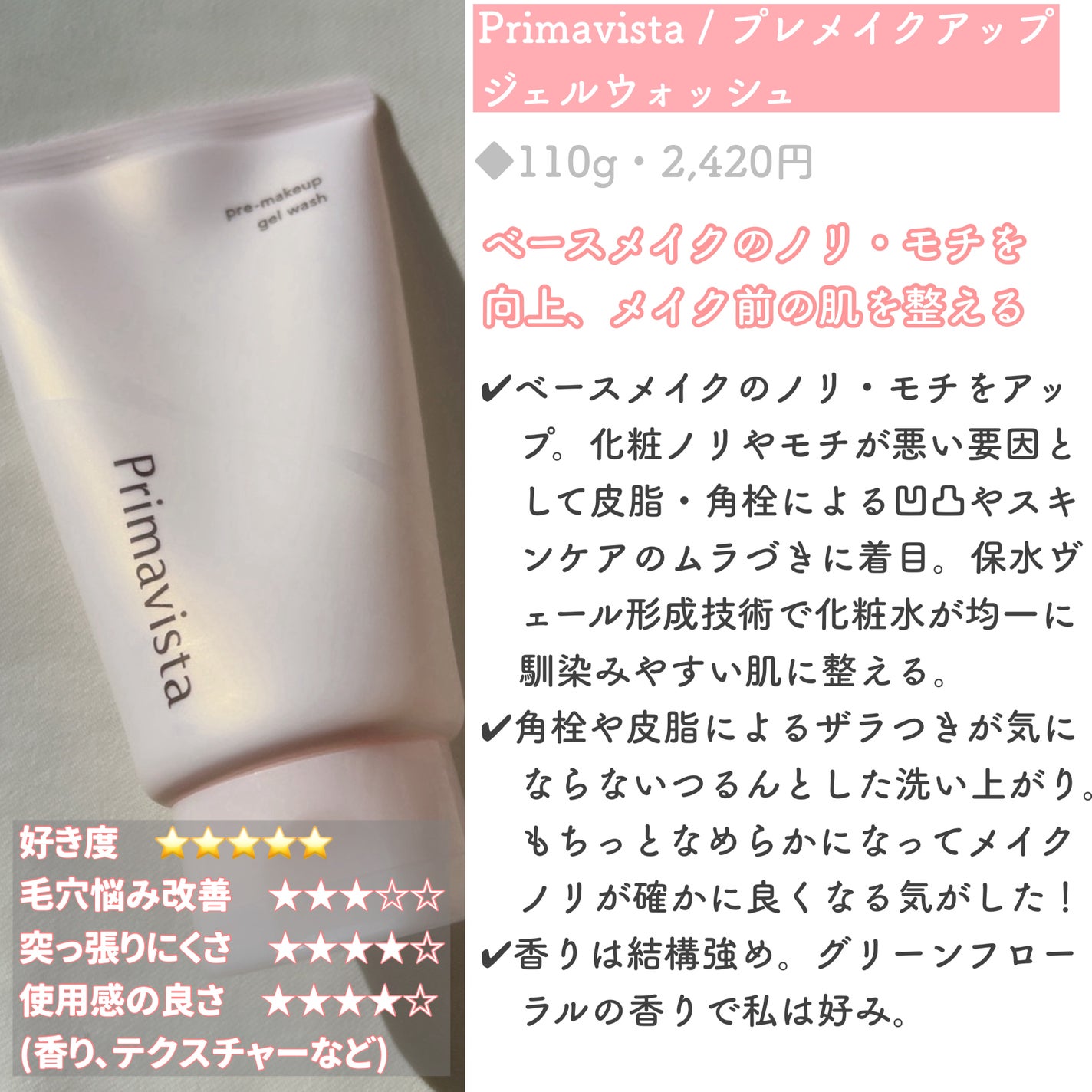 スムージングジェルウォッシュ/LUNASOL/その他洗顔料を使ったクチコミ(6枚目)