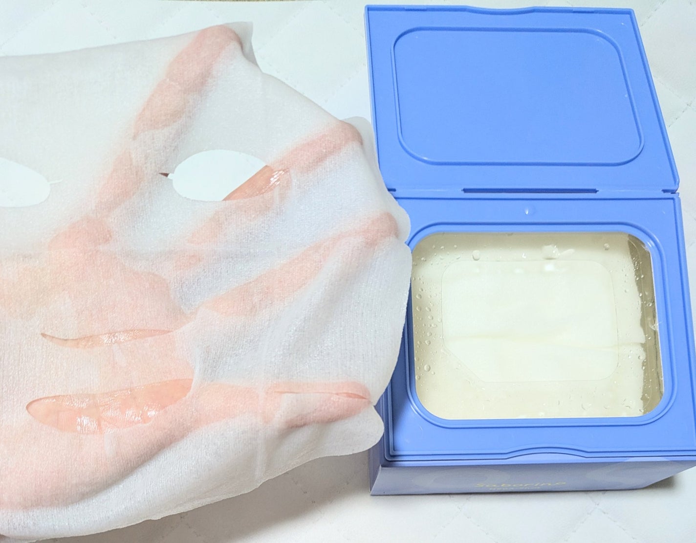 サボリーノ メガショット 夜用白玉美容マスク/サボリーノ/シートマスク・パックを使ったクチコミ(2枚目)