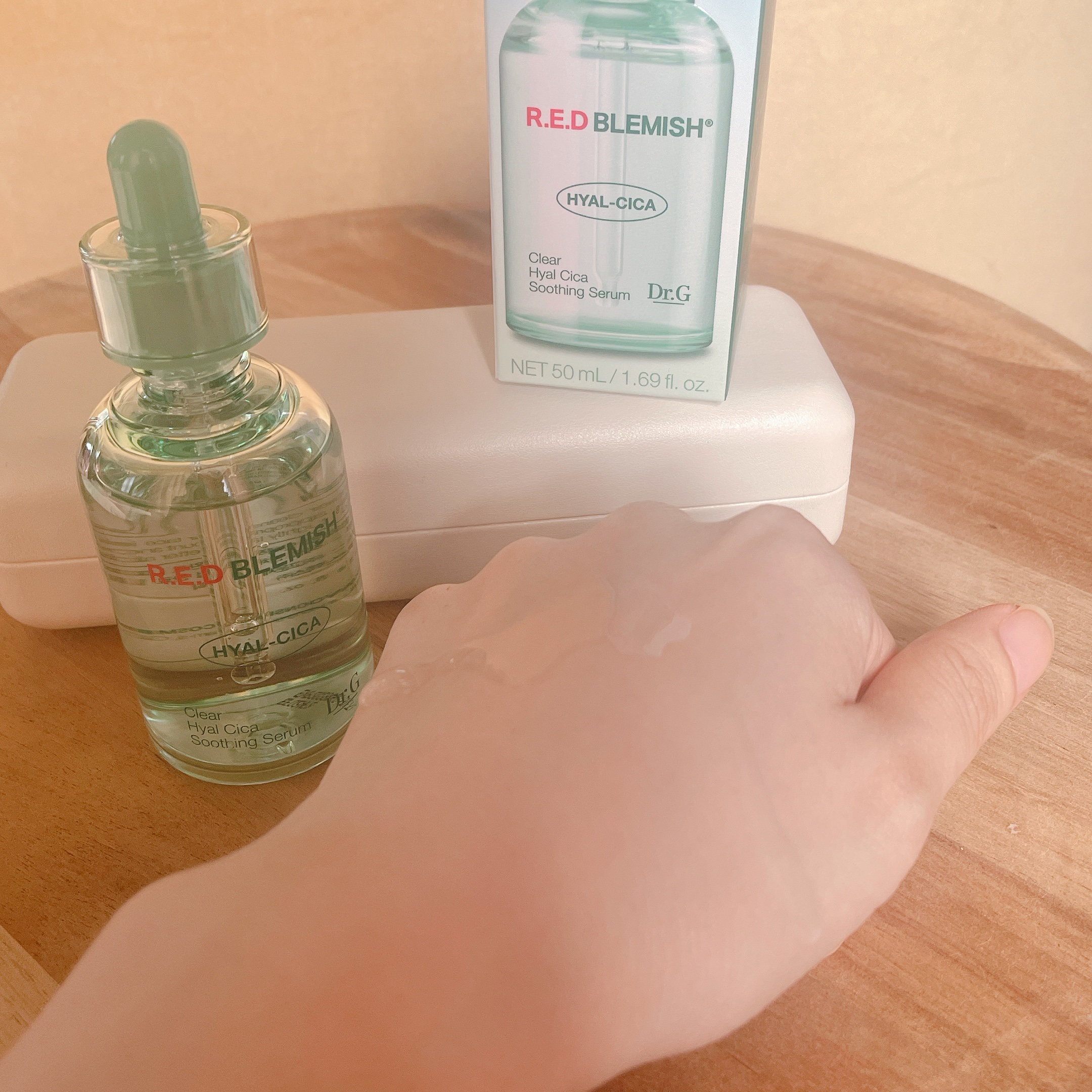 レッドブレミッシュ クリアスージングクリーム/Dr.G/フェイスクリームを使ったクチコミ（2枚目）