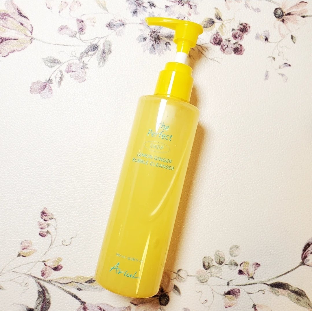 ザ・パーフェクトレモンジンジャーバブルクレンザー/Ariul/洗顔フォームを使ったクチコミ（2枚目）