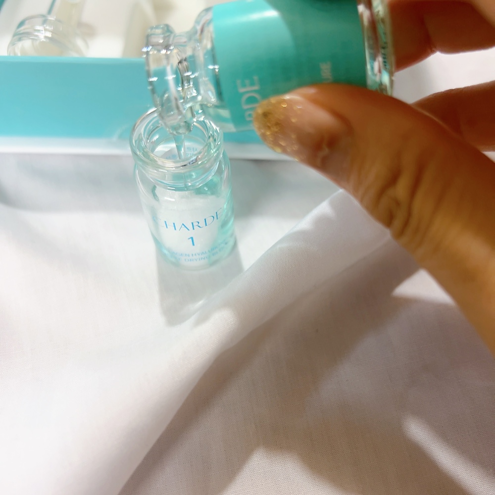 クラウドアンプル 1week キット/CHARDE/美容液を使ったクチコミ（2枚目）