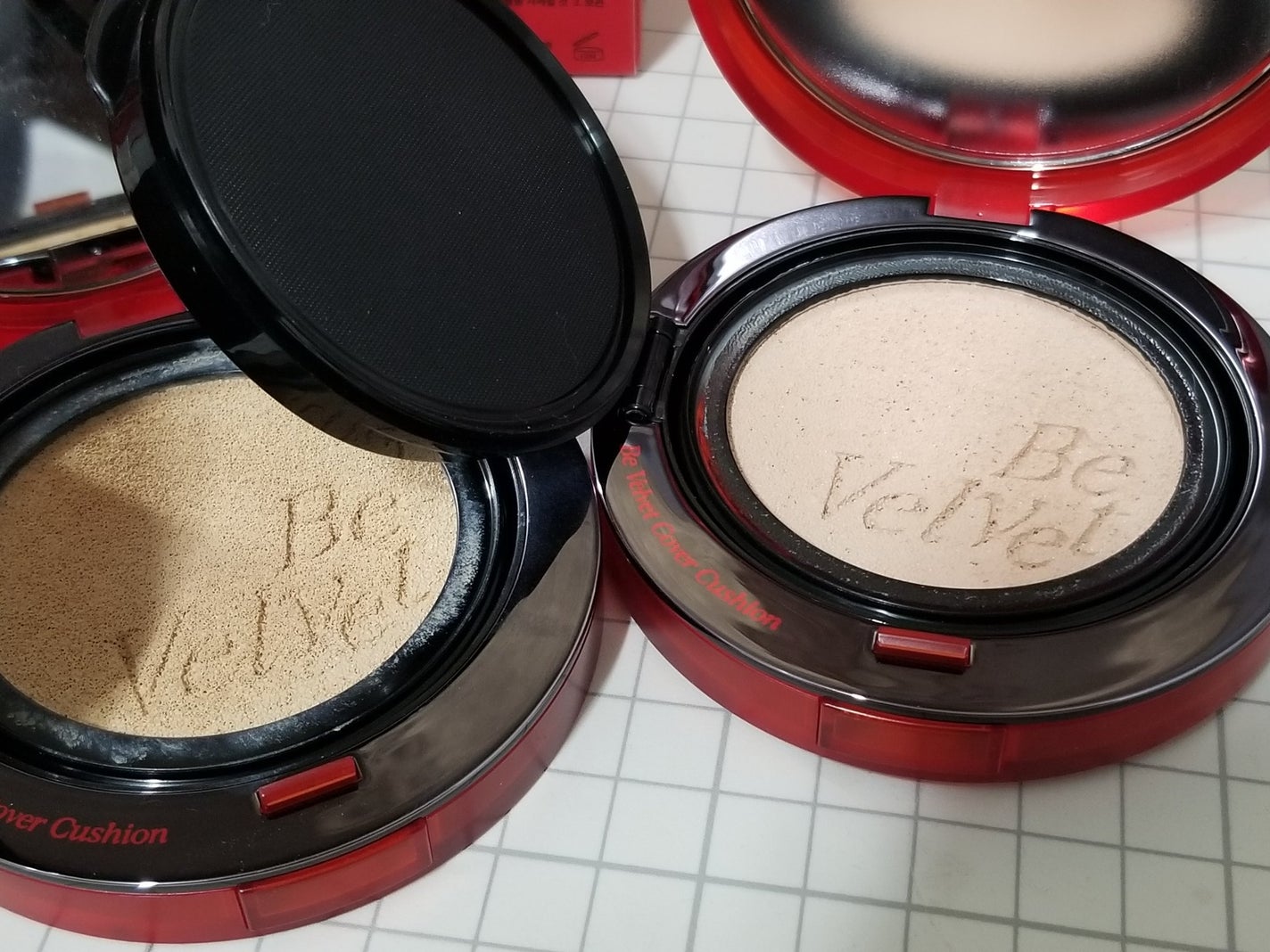 ビーベルベットカバークッション/espoir/クッションファンデーションを使ったクチコミ(2枚目)