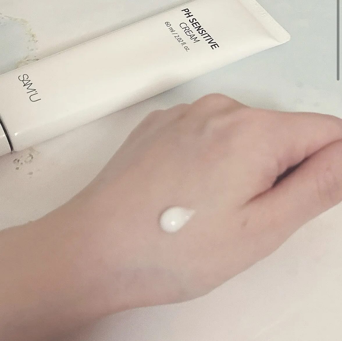 PHセンシティブクリームチューブ 60ml/SAM'U/フェイスクリームを使ったクチコミ（2枚目）