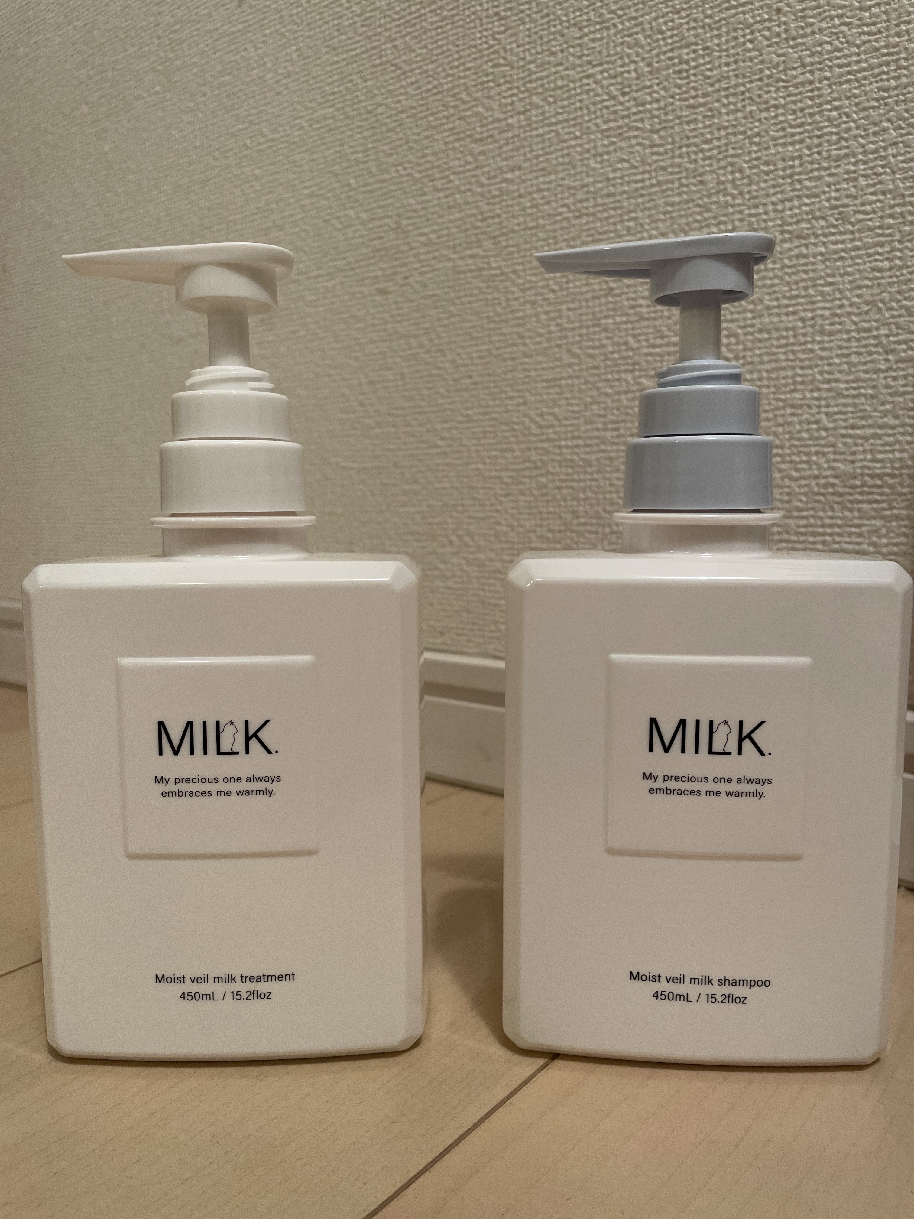 モイストヴェール シャンプー/トリートメント＜無香料＞/MILK./市販シャンプーを使ったクチコミ（1枚目）