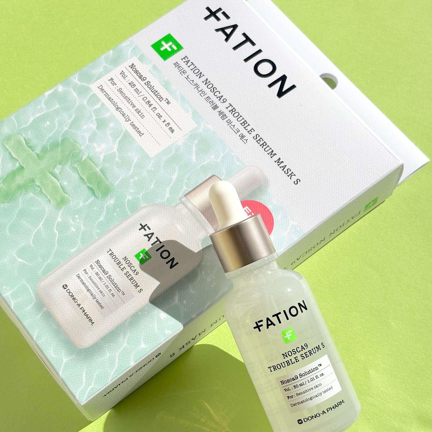 ノスカナイントラブルセラムS/FATION/美容液を使ったクチコミ（1枚目）