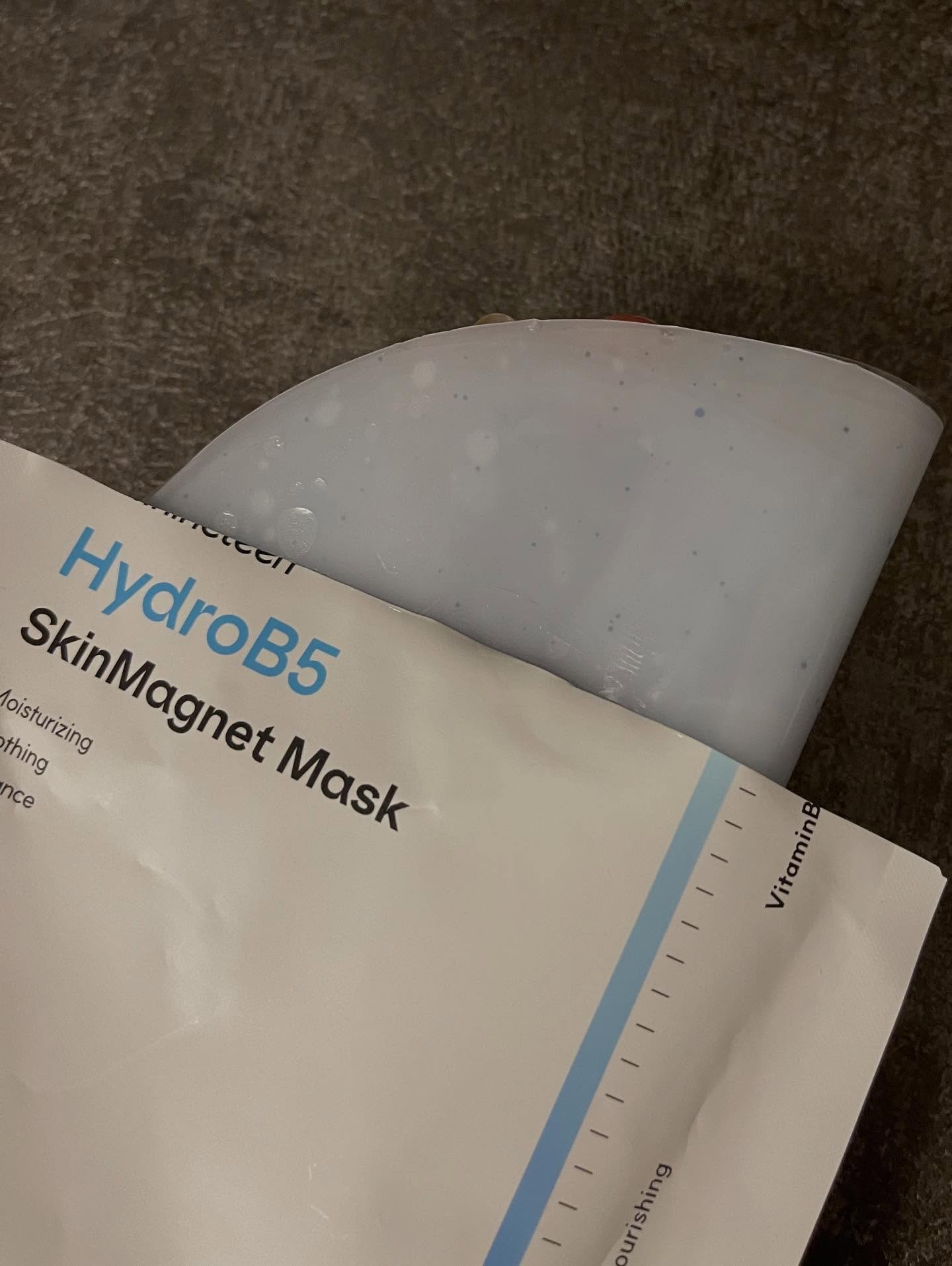 HydroB5 スキンマグネットマスク/Dr.nineteen/シートマスク・パックを使ったクチコミ（3枚目）