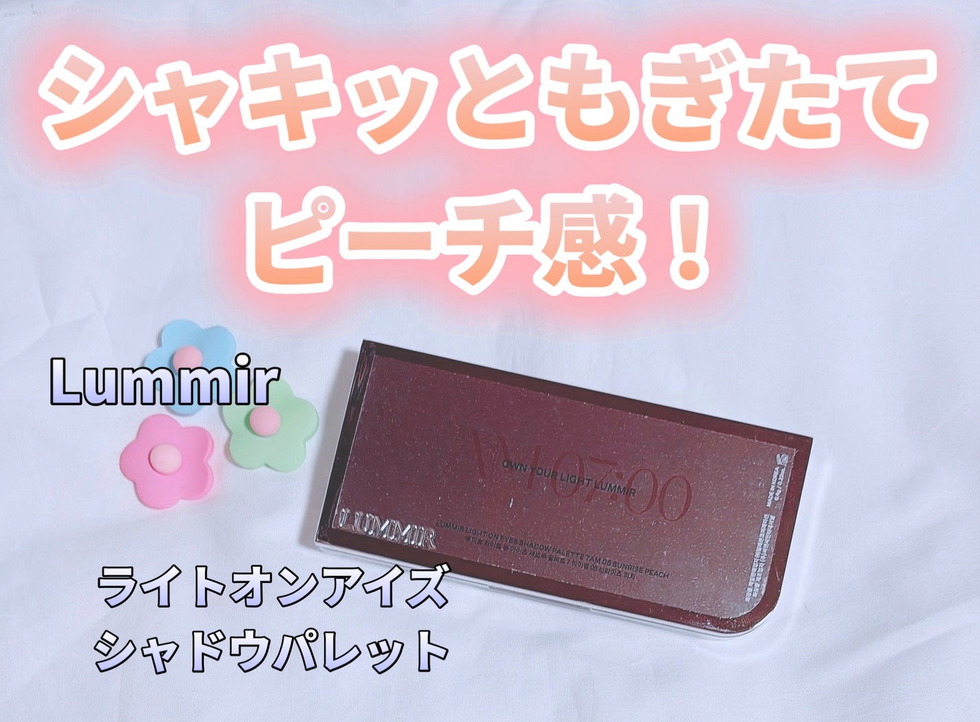 ライトオンアイズシャドウパレット/ルミル/アイシャドウパレットを使ったクチコミ(1枚目)