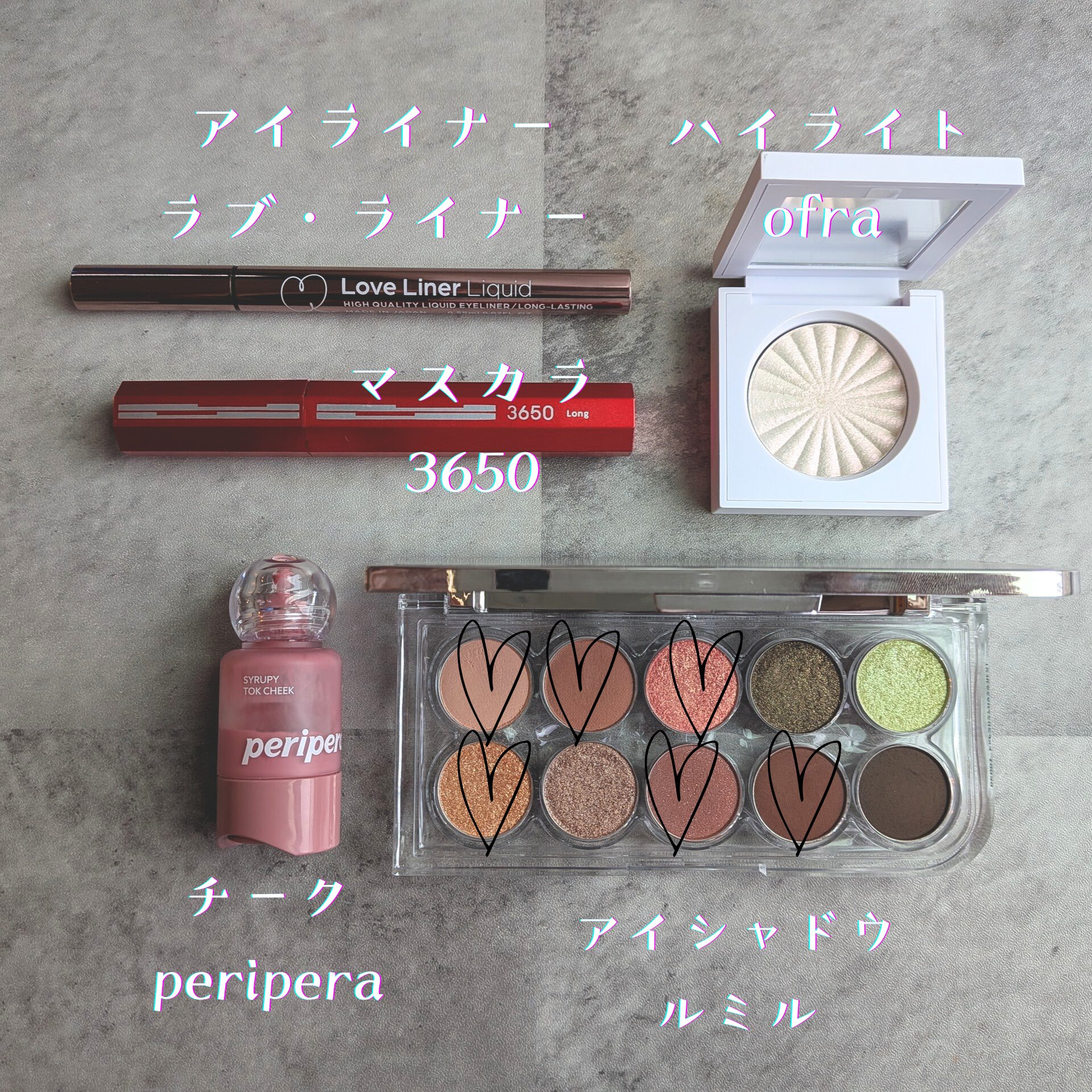 OFRA mini Highlighter/Ofra Cosmetics/パウダーハイライトを使ったクチコミ（2枚目）