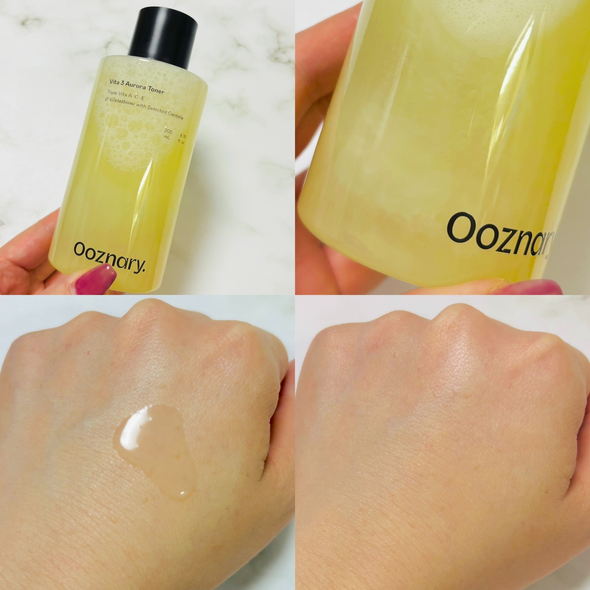 ビタ3オーロラトナー/オーズナリー/化粧水を使ったクチコミ（2枚目）