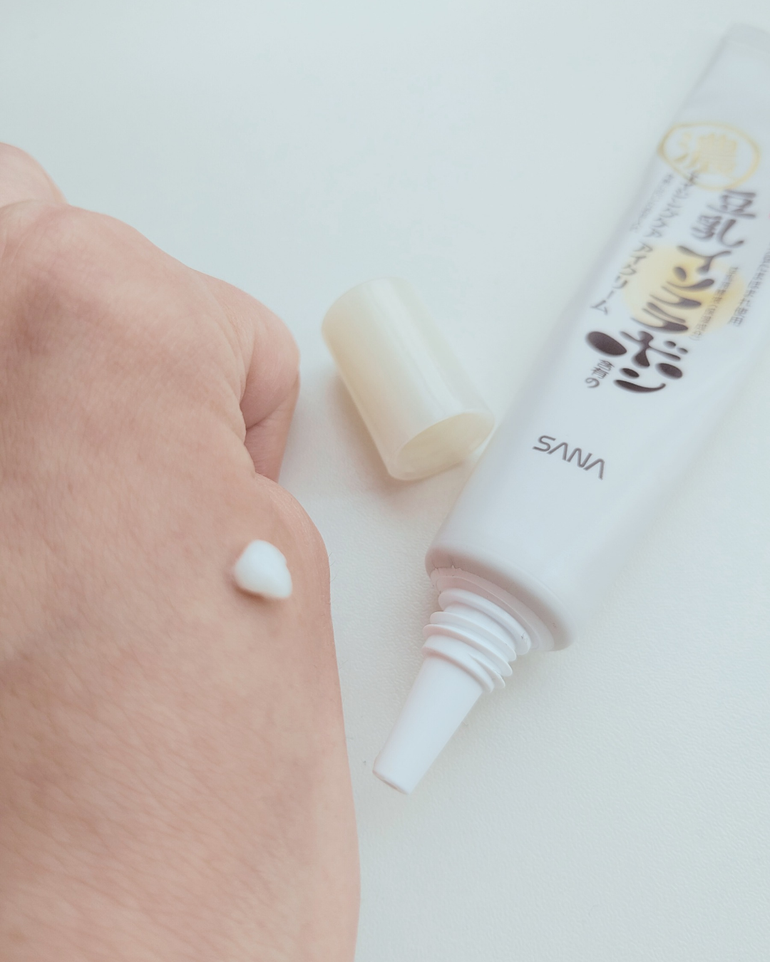 目元ふっくらクリーム NC/なめらか本舗/アイケア・アイクリームを使ったクチコミ（3枚目）