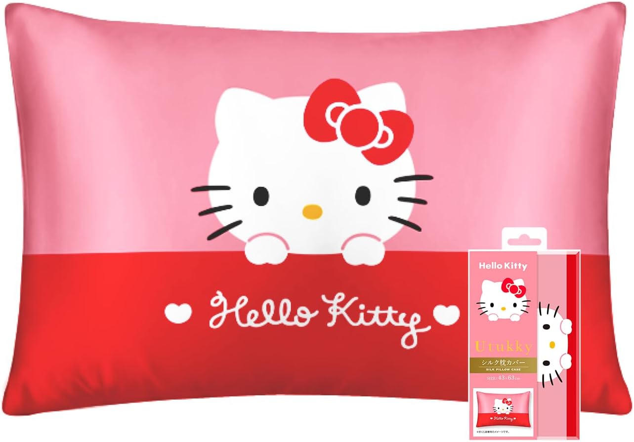 シルク枕カバー サンリオキャラクターズ  シンプリーキュート