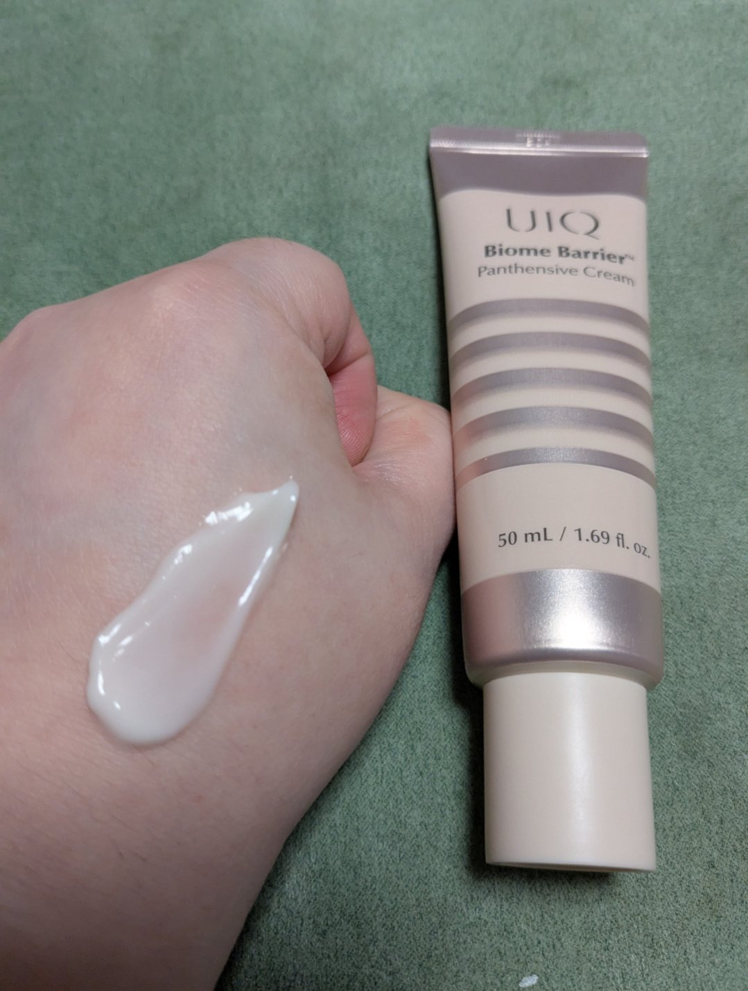 バイオームバリアパンテンシブクリーム/UIQ/フェイスクリームを使ったクチコミ（2枚目）