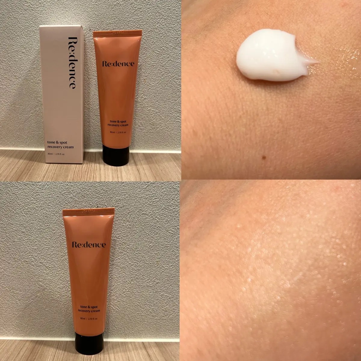 トーン＆スポットリカバリークリーム/redence/フェイスクリームを使ったクチコミ（3枚目）