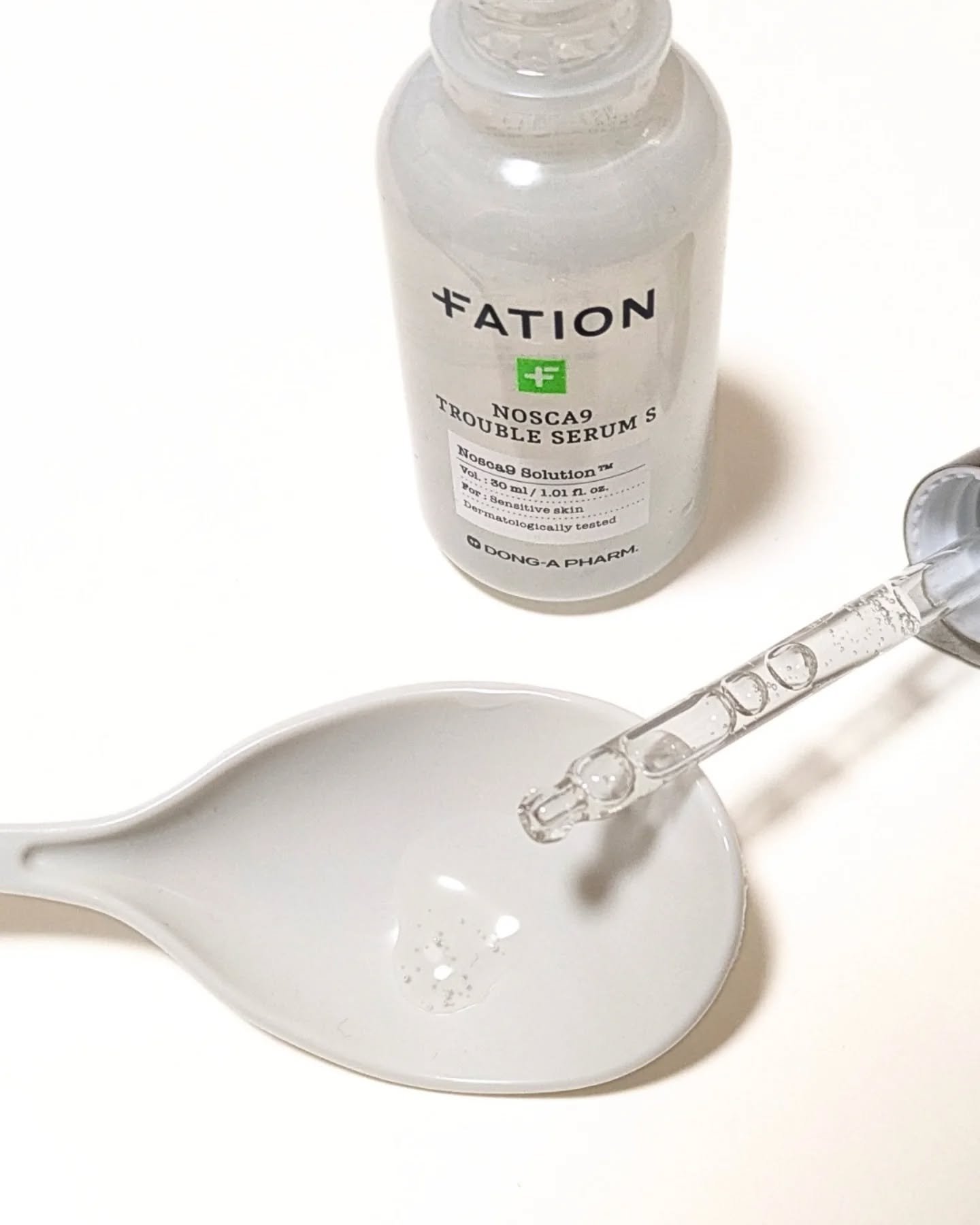 ノスカナイントラブルセラムS/FATION/美容液を使ったクチコミ（3枚目）