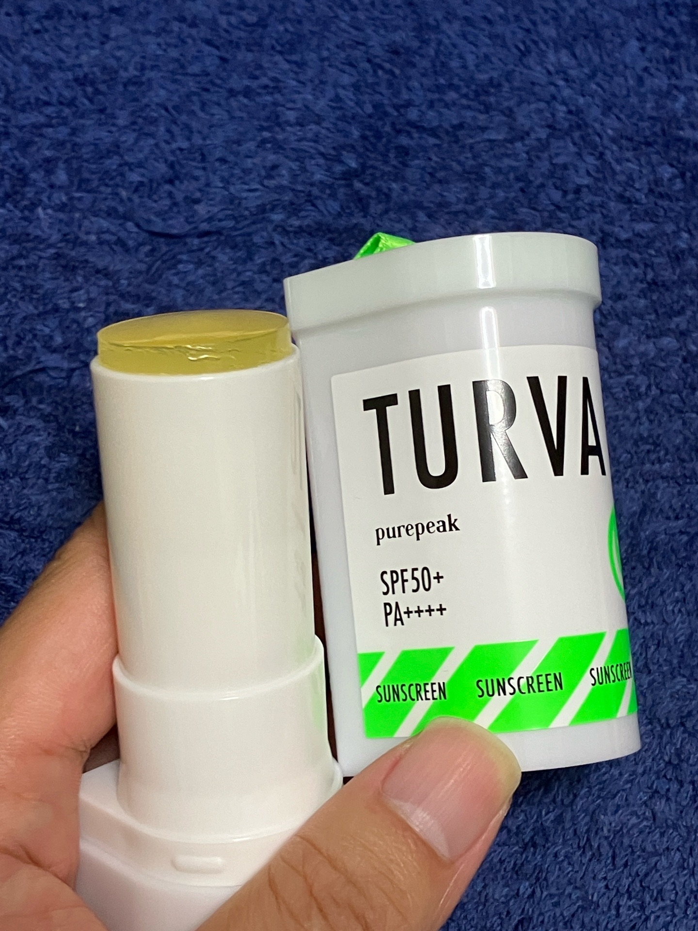 TURVA SUN/purepeak/日焼け止めスティックを使ったクチコミ（1枚目）
