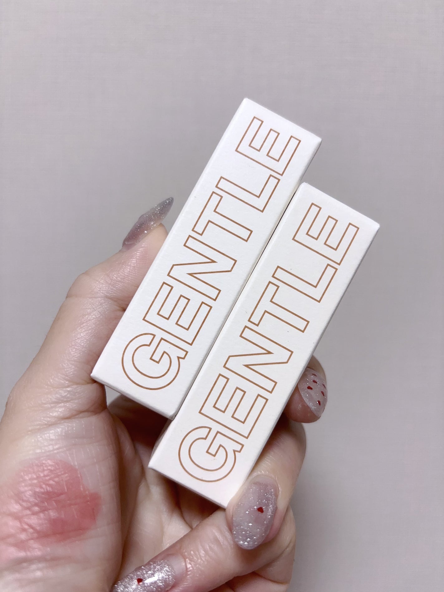 ジェントルキスグロウティント/Tooq/リップティントを使ったクチコミ(3枚目)