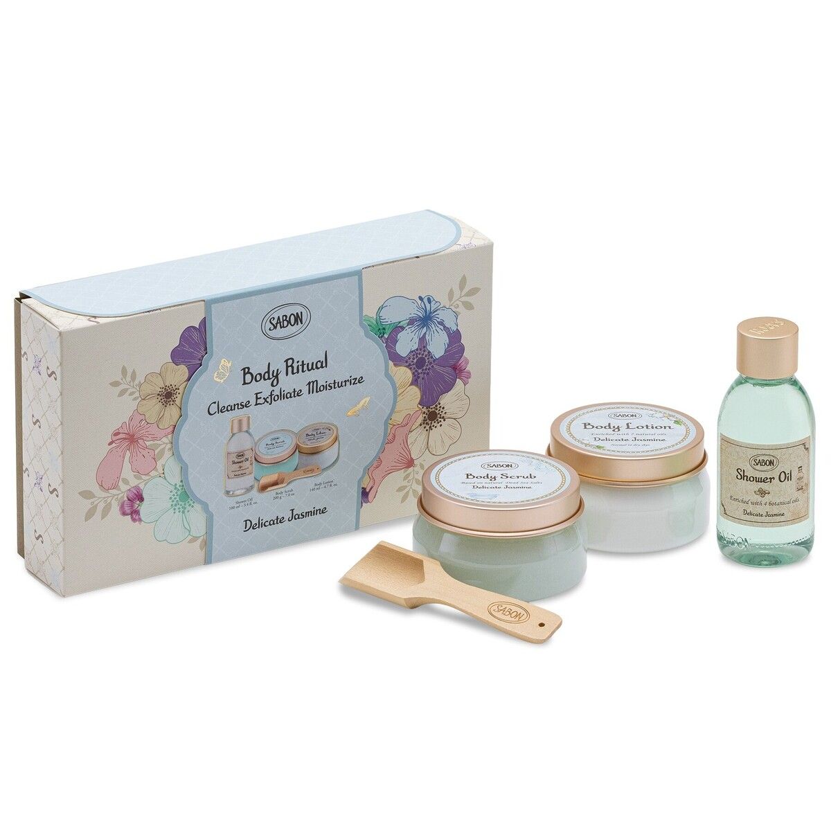 SABON ボディリチュアルキット デリケート・ジャスミン
