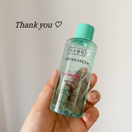 ティーツリーシカスージングトナー/BRING GREEN/化粧水を使ったクチコミ(1枚目)