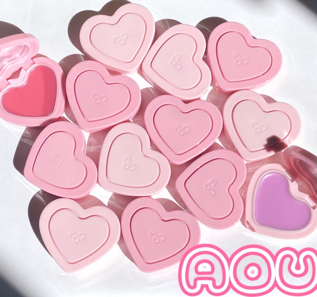 GLOWY CREAM BLUSH/AOU/ジェル・クリームチークを使ったクチコミ（1枚目）