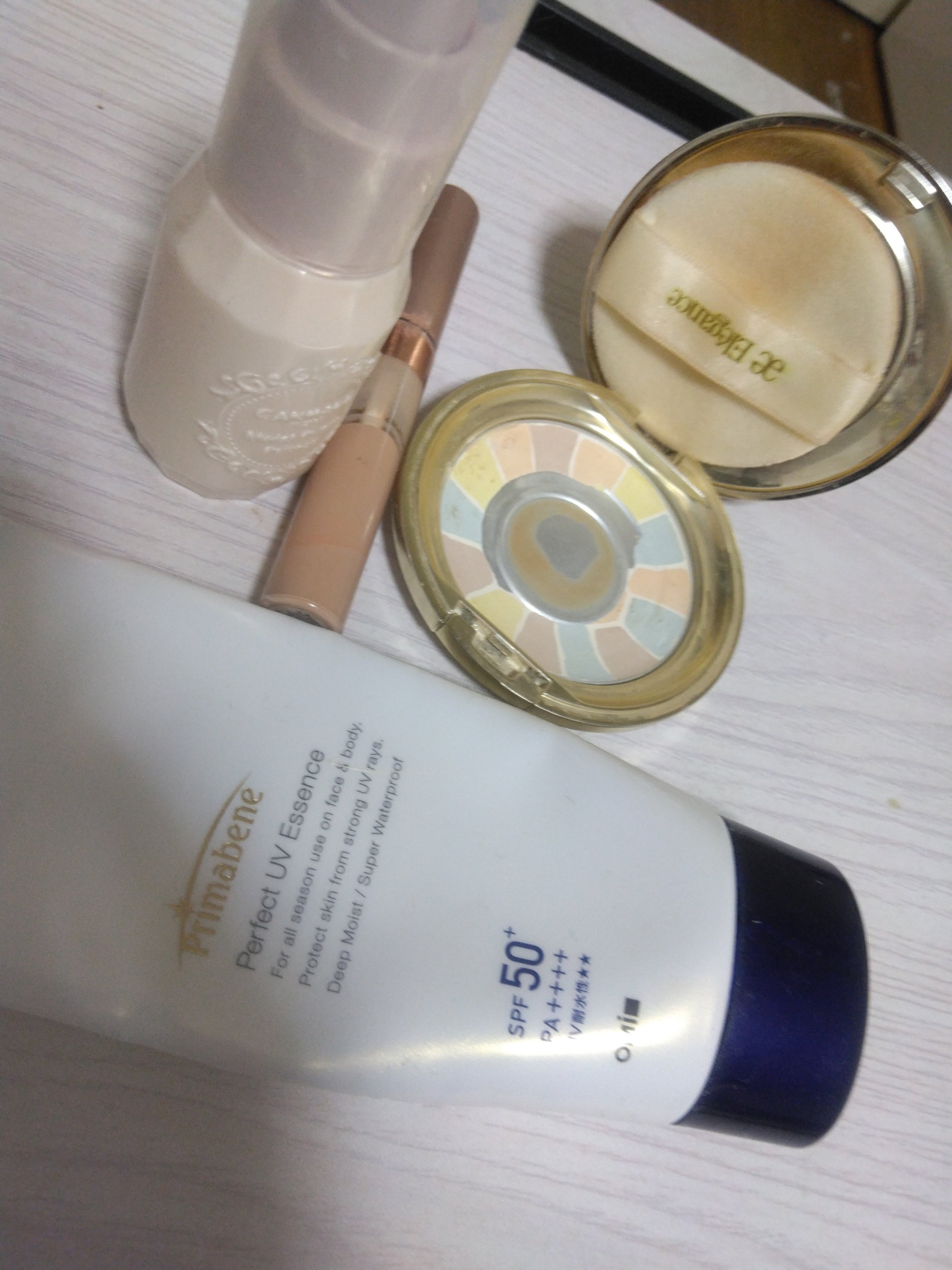 プリマベーネパーフェクトUVエッセンス/メンターム/日焼け止めローションを使ったクチコミ（1枚目）