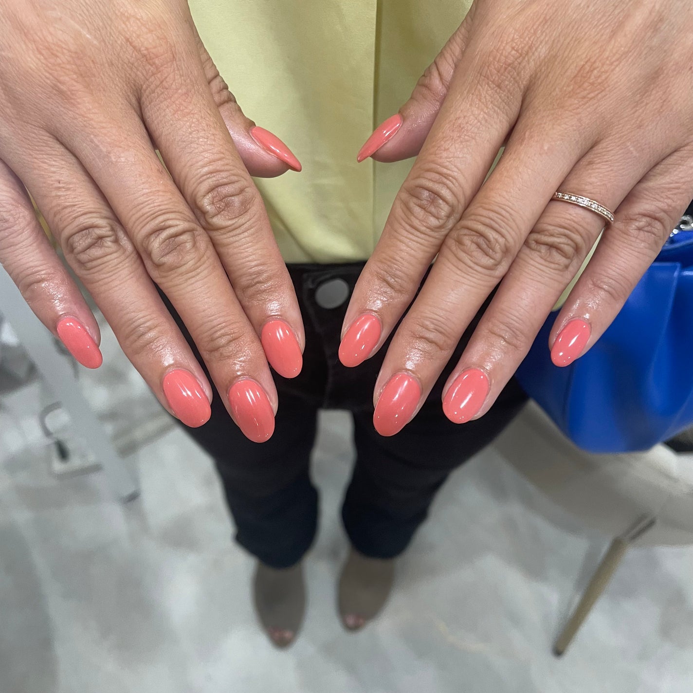 𐔌՞ . .՞ 𐦯 on LIPS 「🪸いいね、保存嬉しいです🎶#ネイル#ジェルネイル#垢抜け#ネイ..」(1枚目)