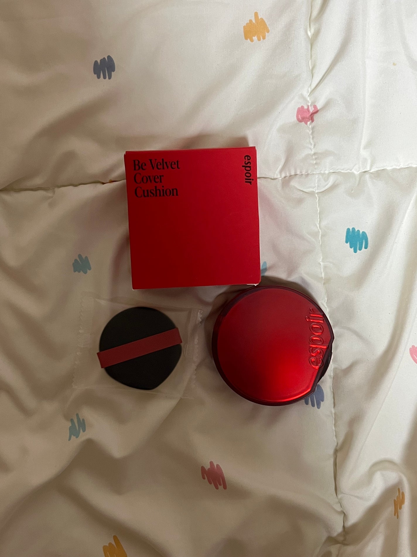 ビーベルベットカバークッション/espoir/クッションファンデーションを使ったクチコミ(1枚目)