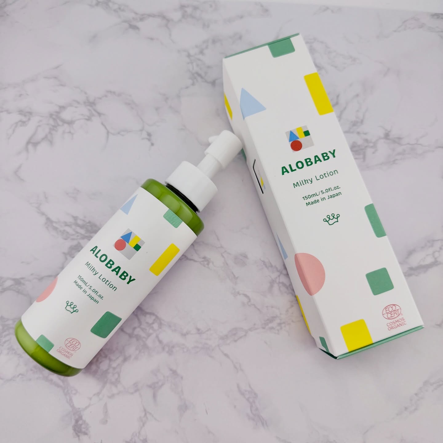 ミルクローション/ALOBABY/ボディミルクを使ったクチコミ（1枚目）