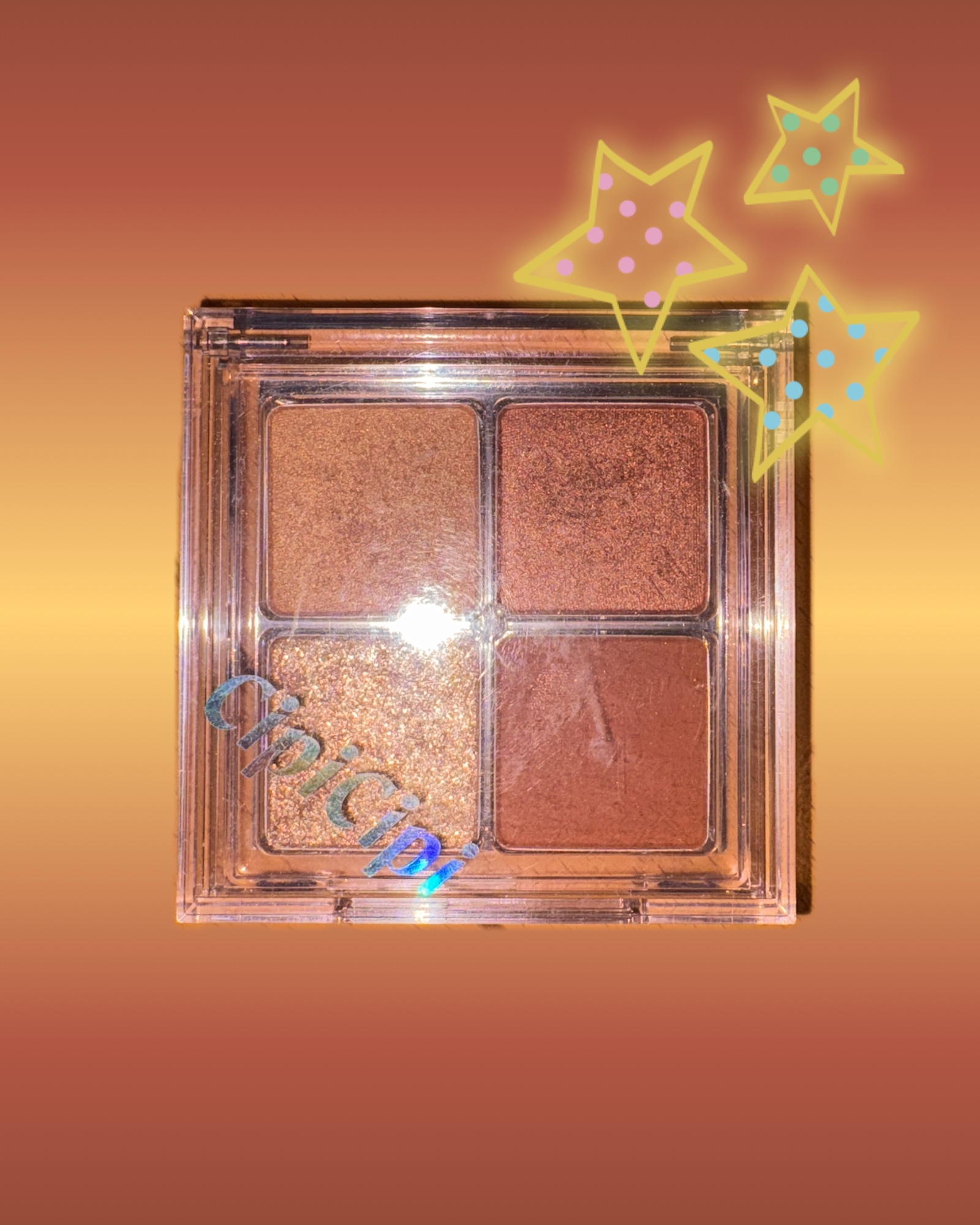 ドレッシーシャドウR/CipiCipi/アイシャドウパレットを使ったクチコミ（1枚目）