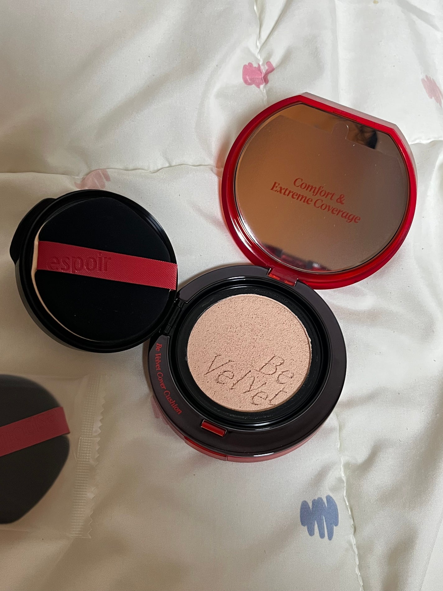 ビーベルベットカバークッション/espoir/クッションファンデーションを使ったクチコミ(2枚目)