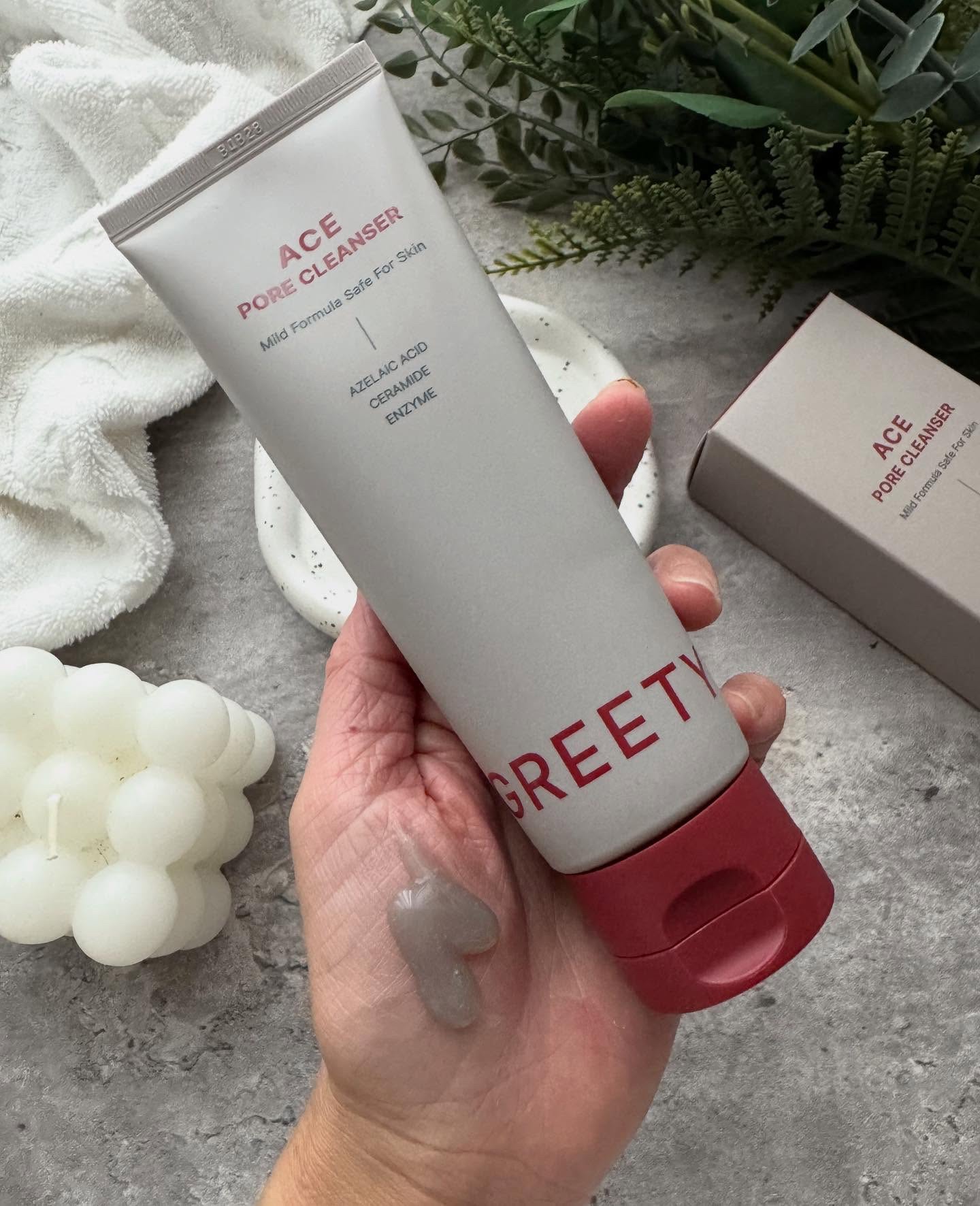 ACE pore cleanser /GREETY/洗顔フォームを使ったクチコミ（3枚目）