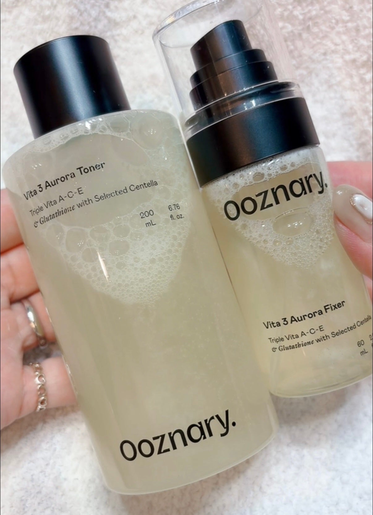 ビタ3オーロラトナー/オーズナリー/化粧水を使ったクチコミ(2枚目)