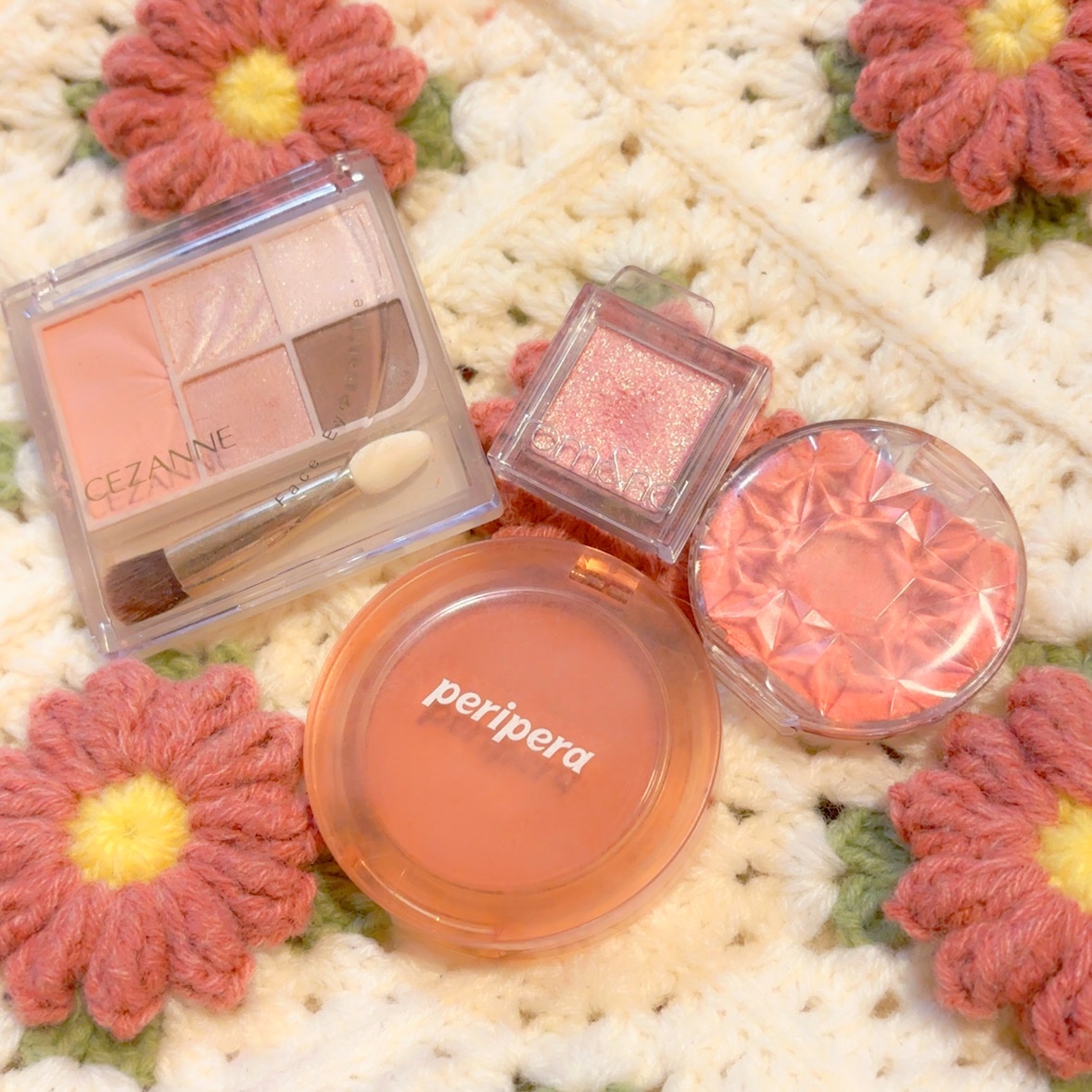 ピュア ブラッシュド サンシャイン チーク/PERIPERA/パウダーチークを使ったクチコミ（2枚目）