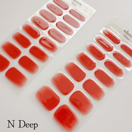 セミキュアジェルネイル(ハンド)/ohora/ネイルシールを使ったクチコミ(5枚目)