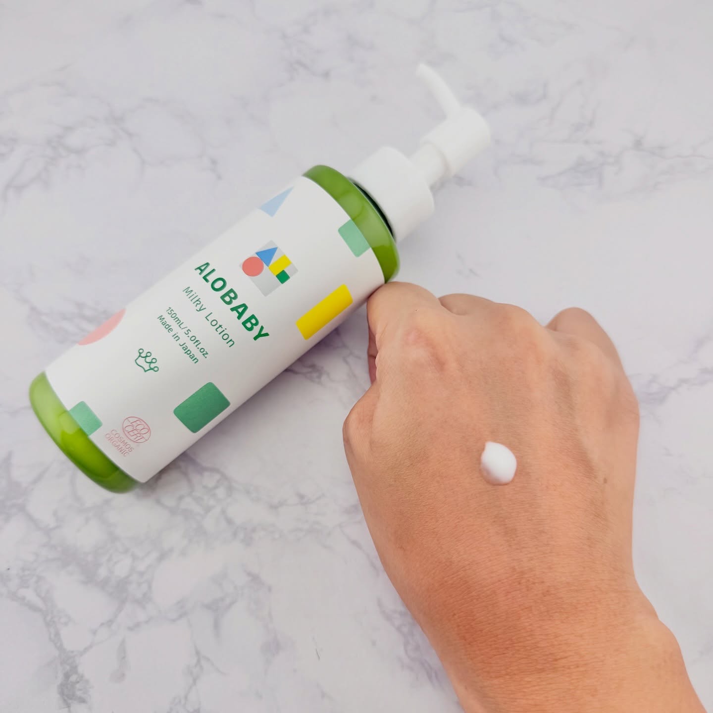 ミルクローション/ALOBABY/ボディミルクを使ったクチコミ（2枚目）