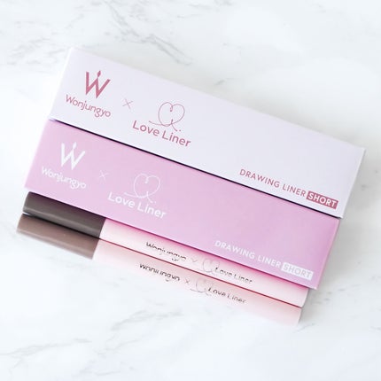 ウォンジョンヨ ドローイングライナー ショート 101 シアーブラウン/Wonjungyo/リキッドアイライナーの画像