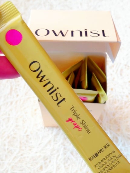 トリプルシャイン グレープ/Ownist/美容サプリメントを使ったクチコミ(4枚目)