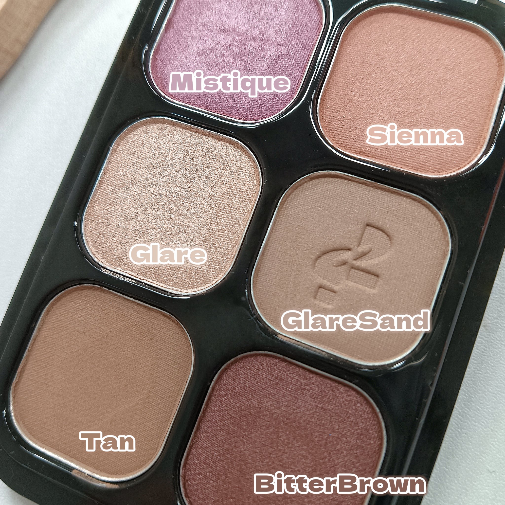 オッドバランスアイパレット/TWO SLASH FOUR/アイシャドウパレットを使ったクチコミ（3枚目）